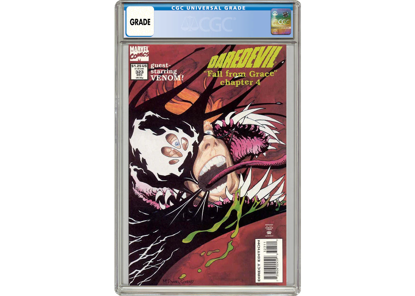 Marvel Daredevil (1964 1st Series) #323 Comic Book CGC Graded