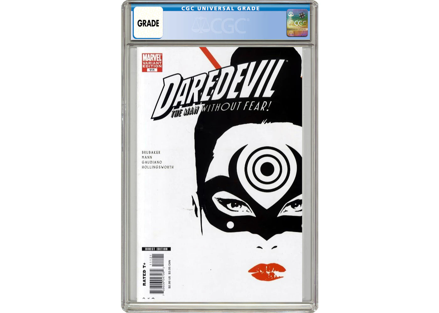 Marvel Daredevil (1998 2nd Series) #111C Comic Book CGC Graded