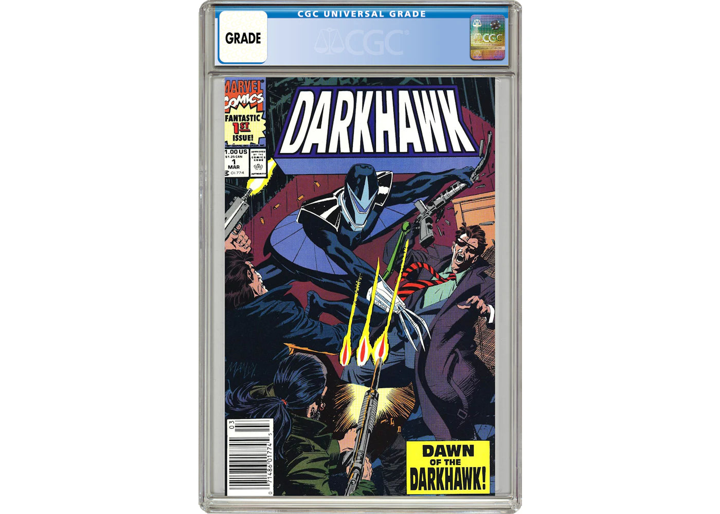 Marvel Darkhawk #1 Comic Book CGC Graded