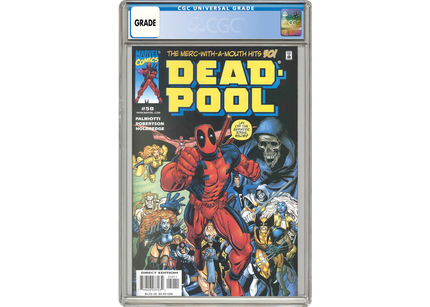 Marvel Deadpool (1997 1st Series) #50 Comic Book CGC Graded