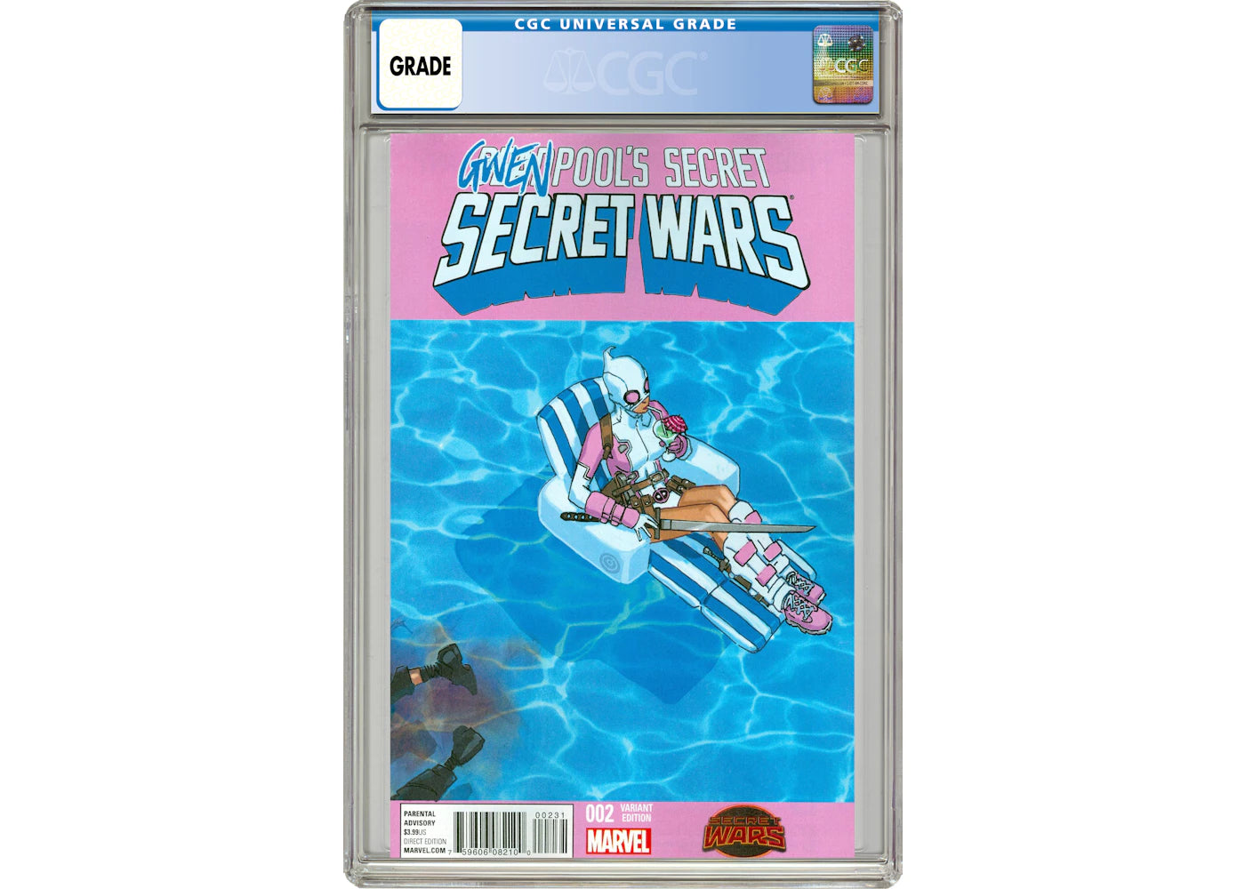 Marvel Deadpool's Secret Secret Wars (2015) #2B Comic Book CGC Graded