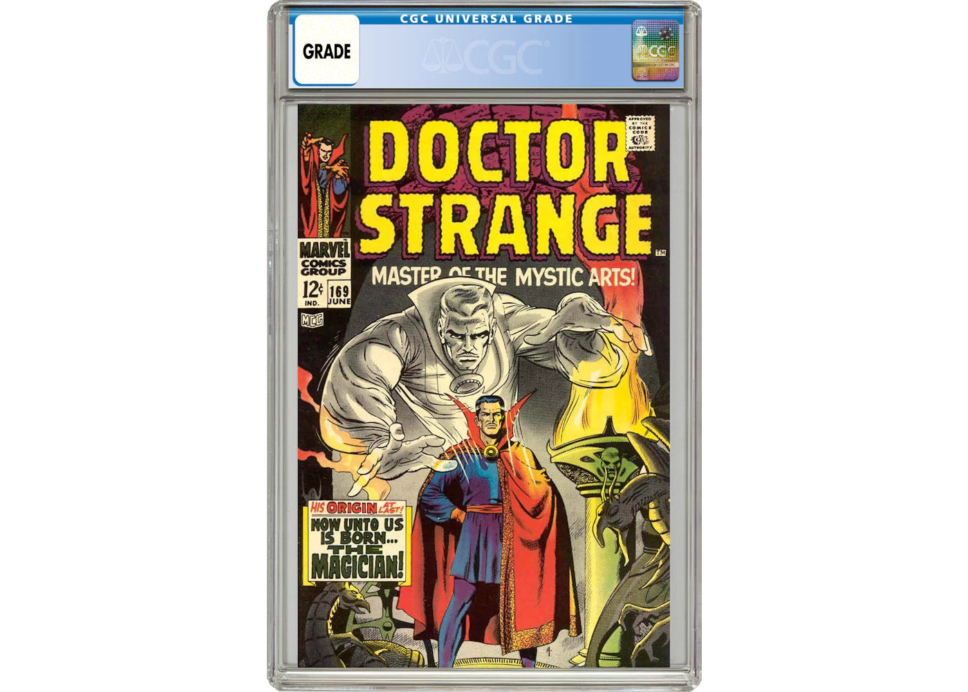 Marvel Doctor Strange #169 Comic Book CGC Graded