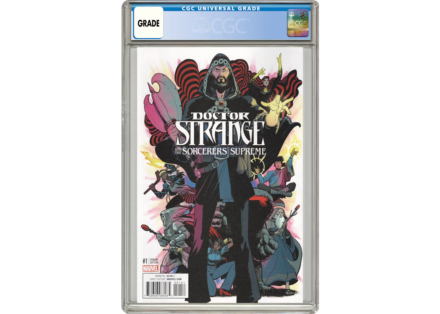 Marvel Doctor Strange and the Sorcerers Supreme (2016) Now #1B Comic Book CGC Graded