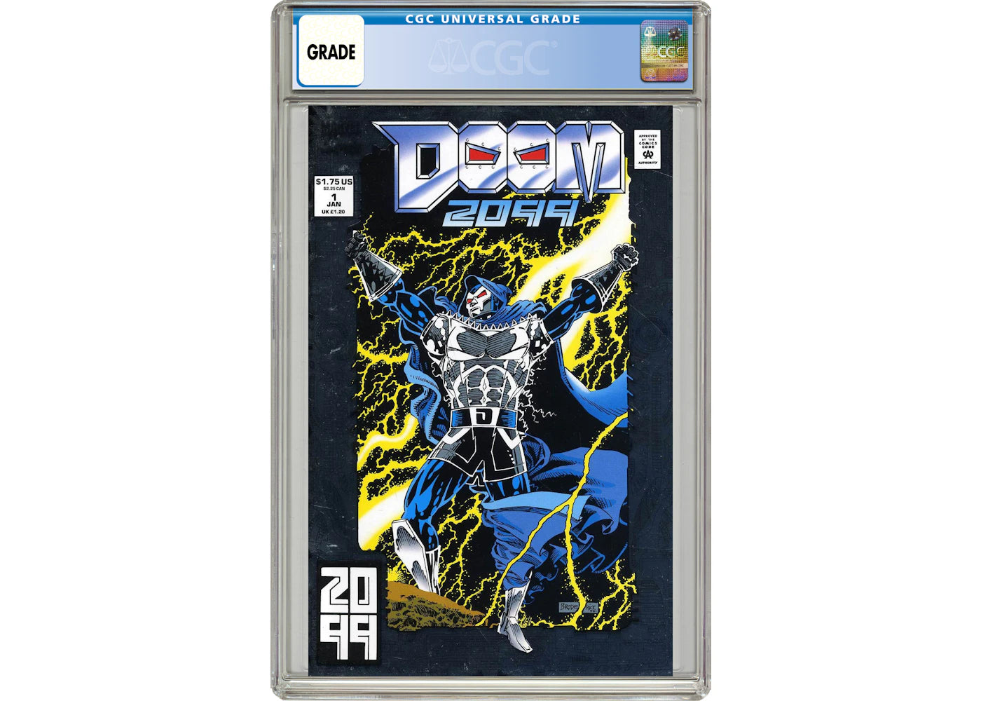 Marvel Doom #2099 (1993) #1 Comic Book CGC Graded