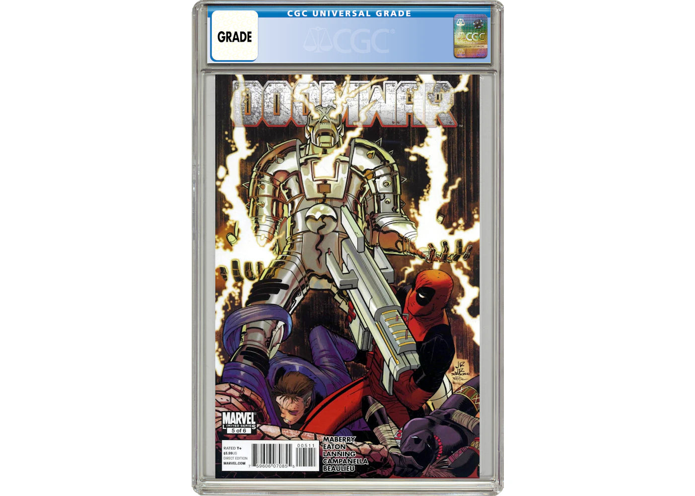 Marvel Doomwar (2010) #5 Comic Book CGC Graded