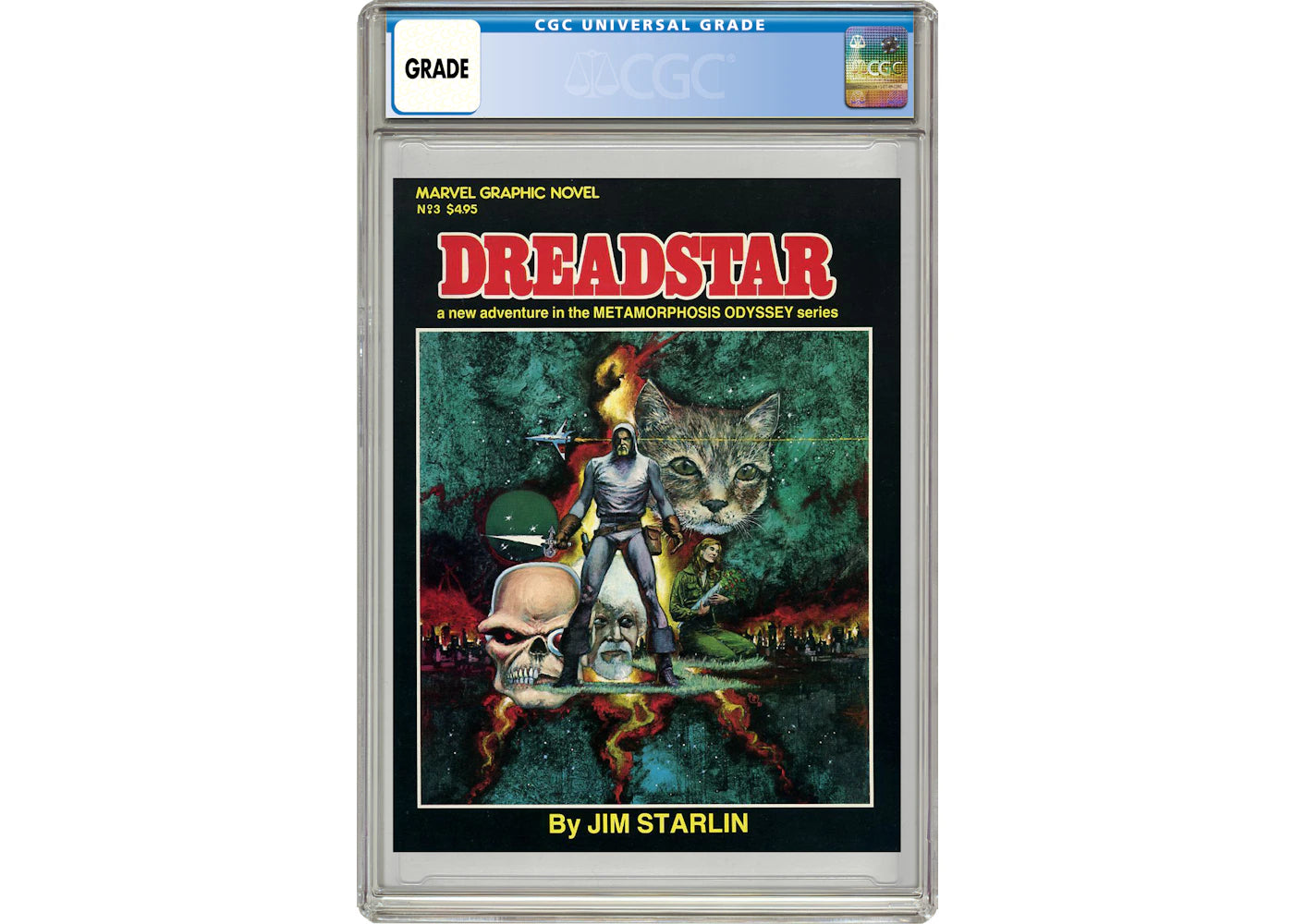 Marvel Dreadstar GN (1982 Marvel) #1-1ST Comic Book CGC Graded