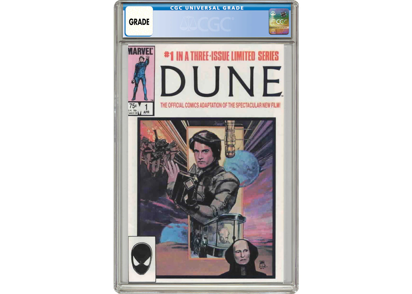 Marvel Dune (1985 Marvel) #1 Comic Book CGC Graded