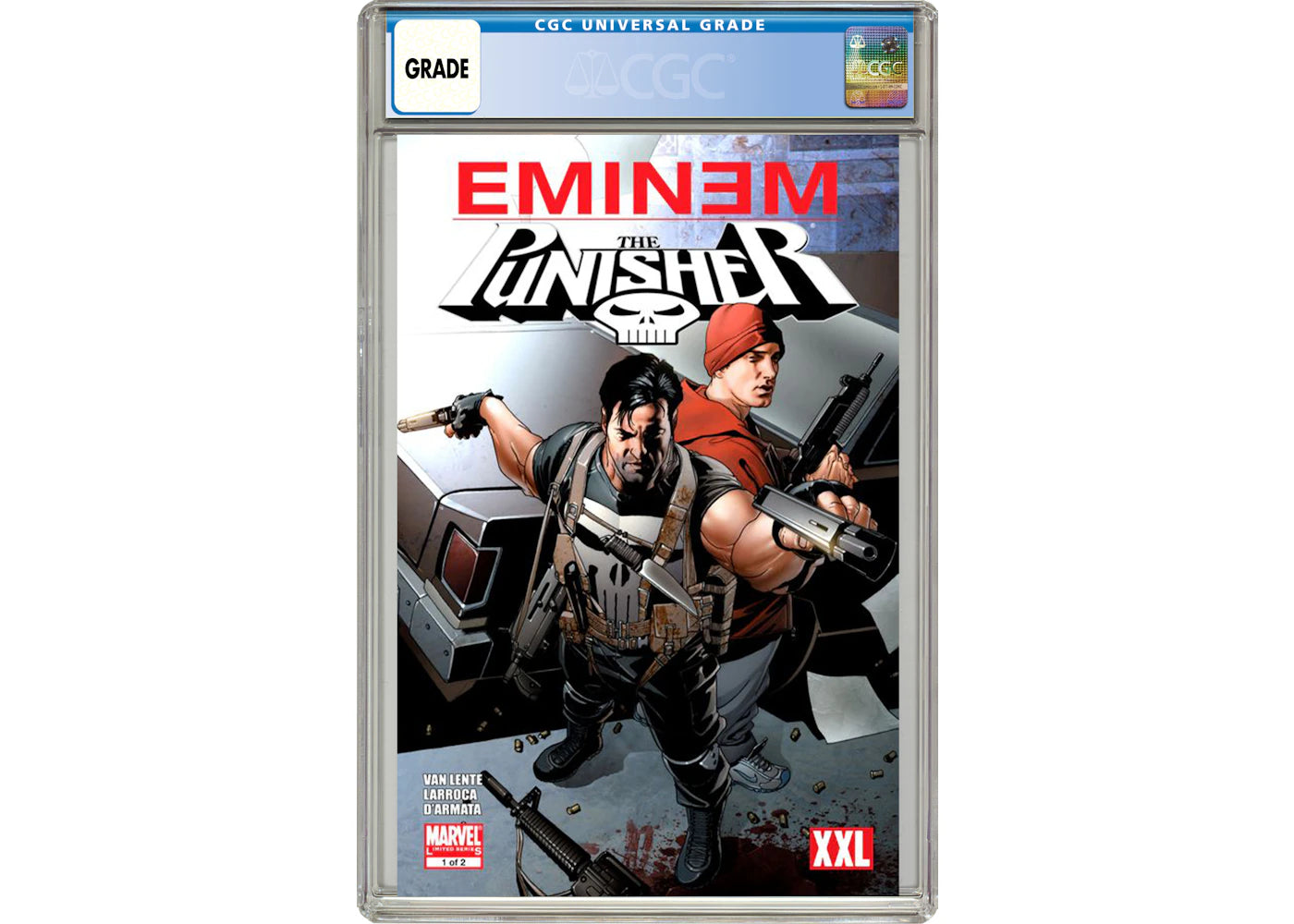 Marvel Eminem/Punisher Comic Book CGC Graded