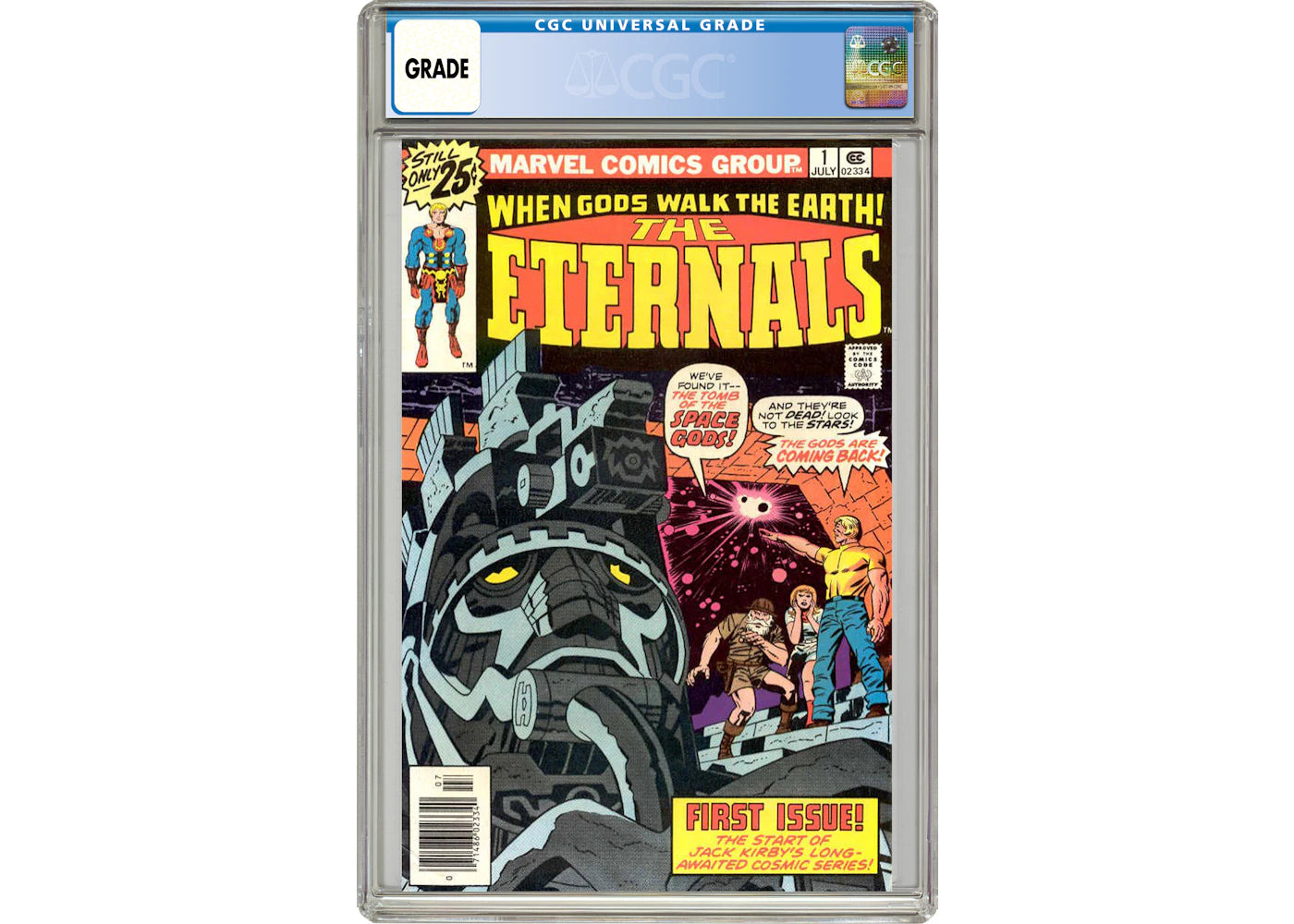 Marvel Eternals #1 Comic Book CGC Graded