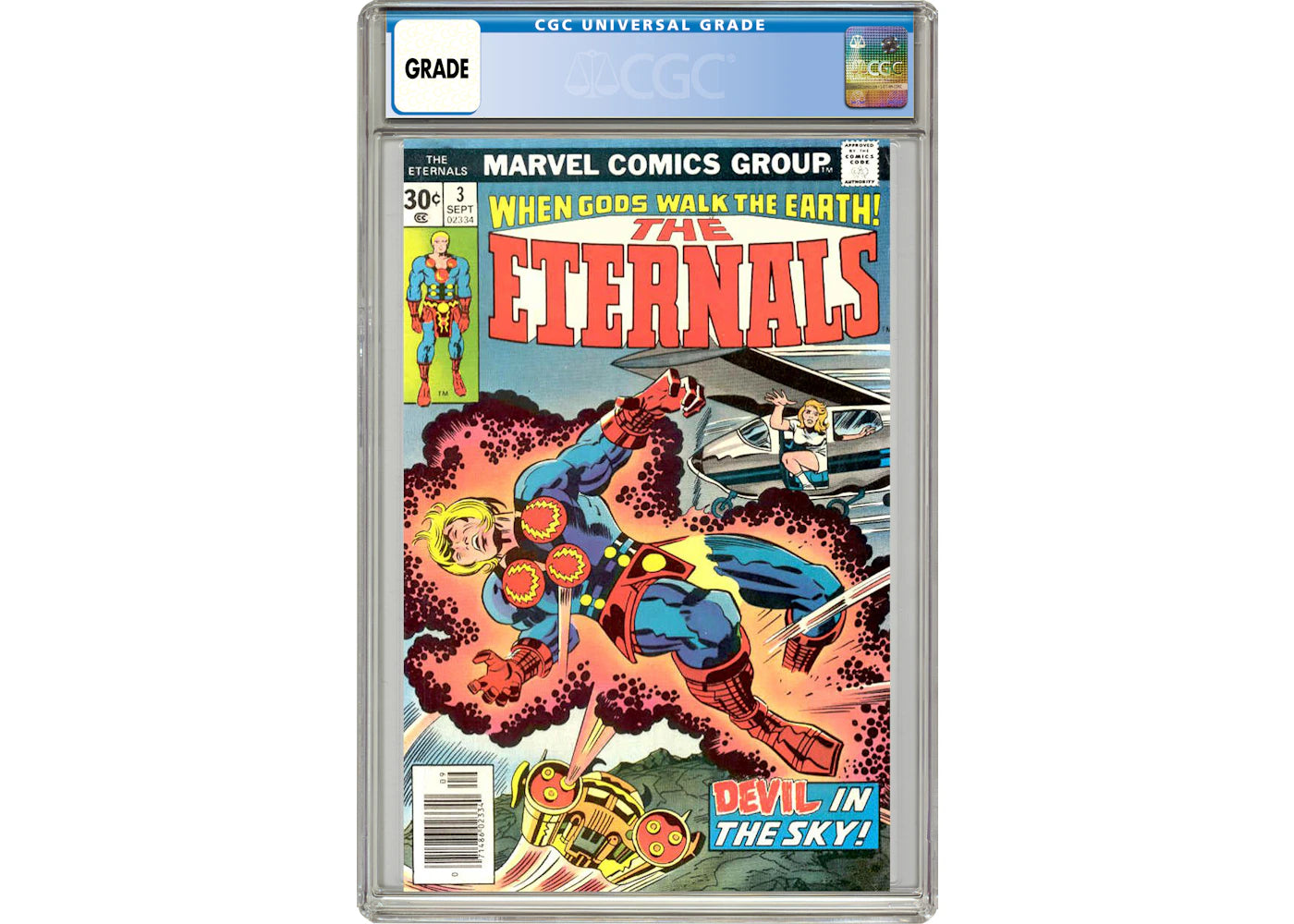 Marvel Eternals #3 Comic Book CGC Graded