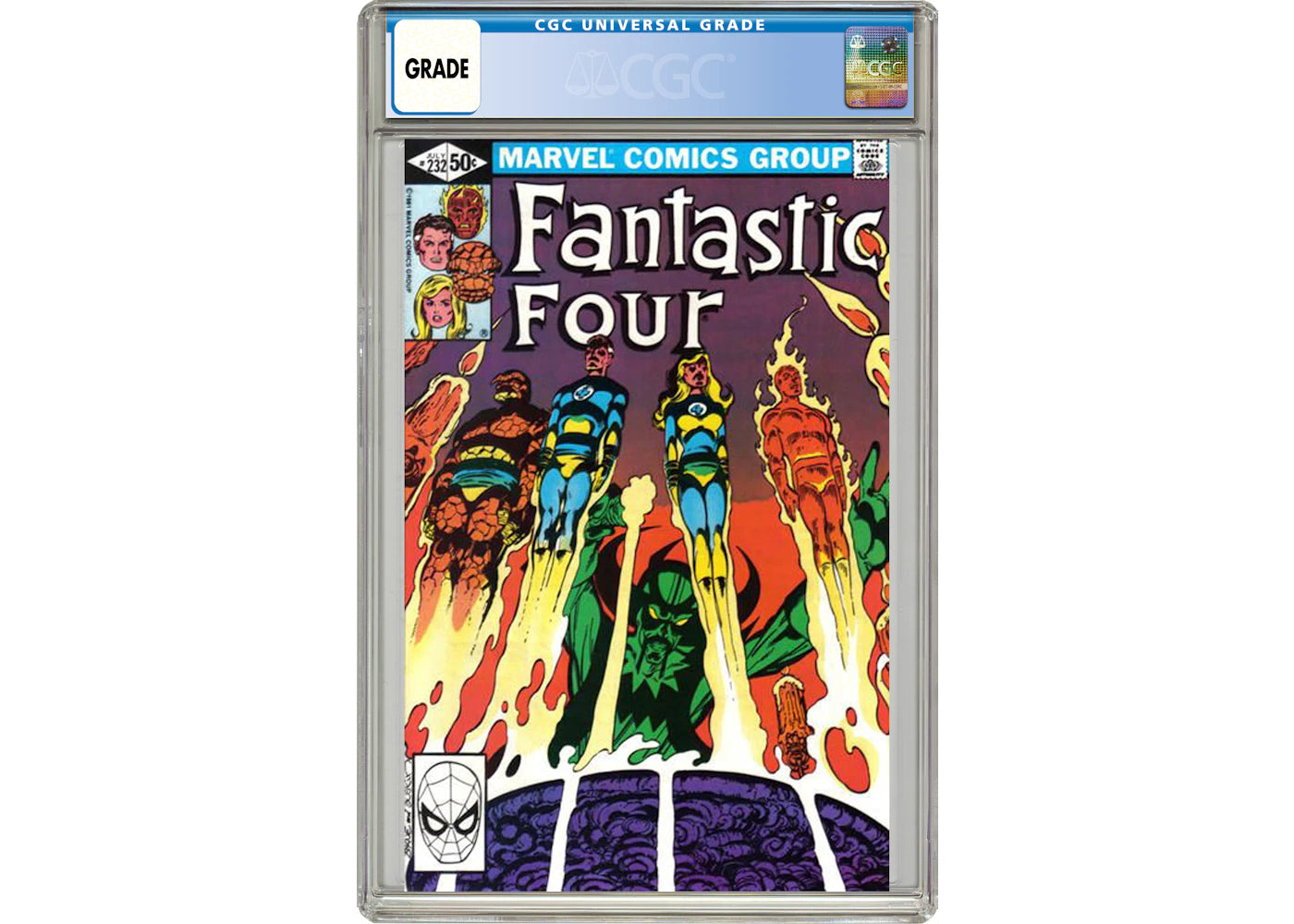 Marvel Fantastic Four #232 Comic Book CGC Graded