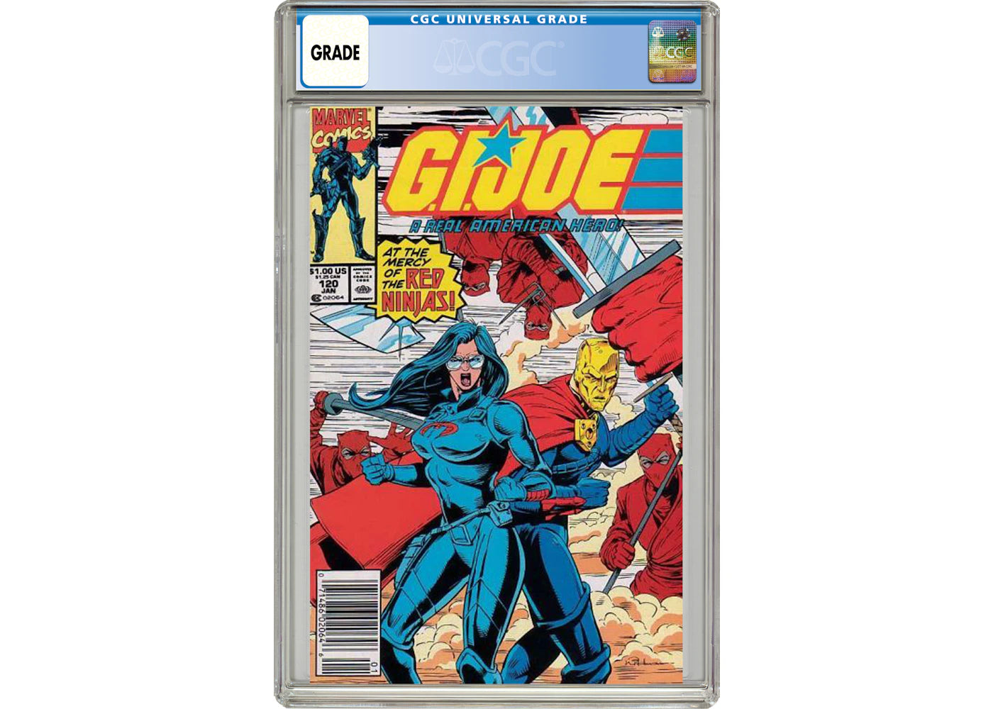Marvel GI Joe (1982 Marvel) #120 Comic Book CGC Graded