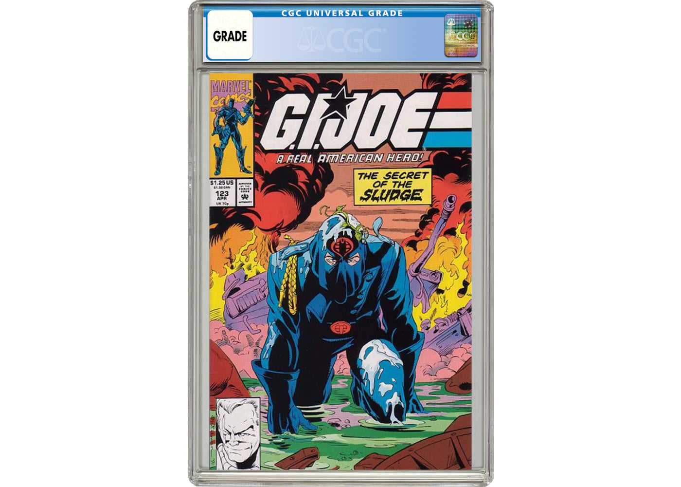 Marvel GI Joe (1982 Marvel) #123 Comic Book CGC Graded