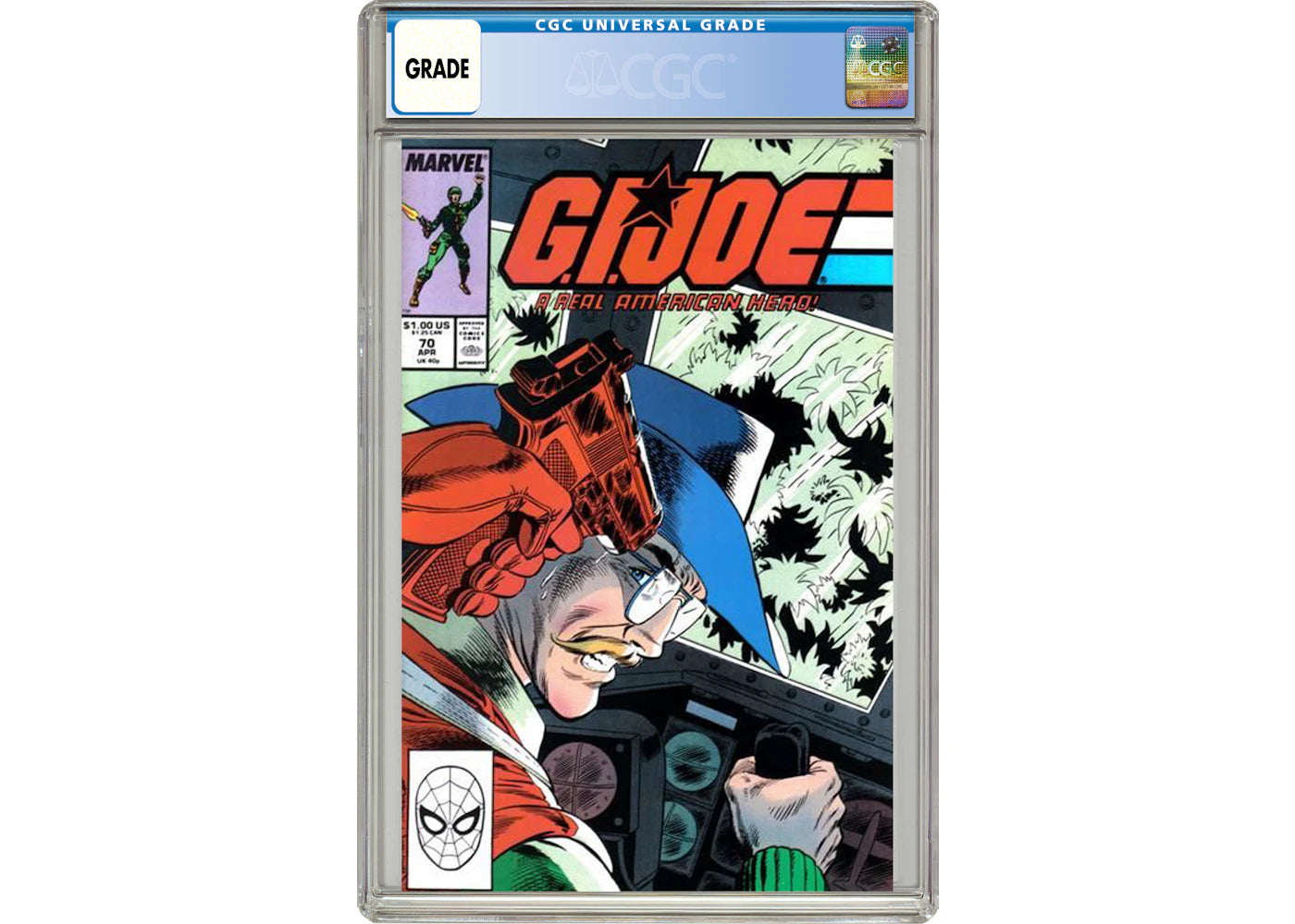 Marvel GI Joe (1982 Marvel) #70 Comic Book CGC Graded