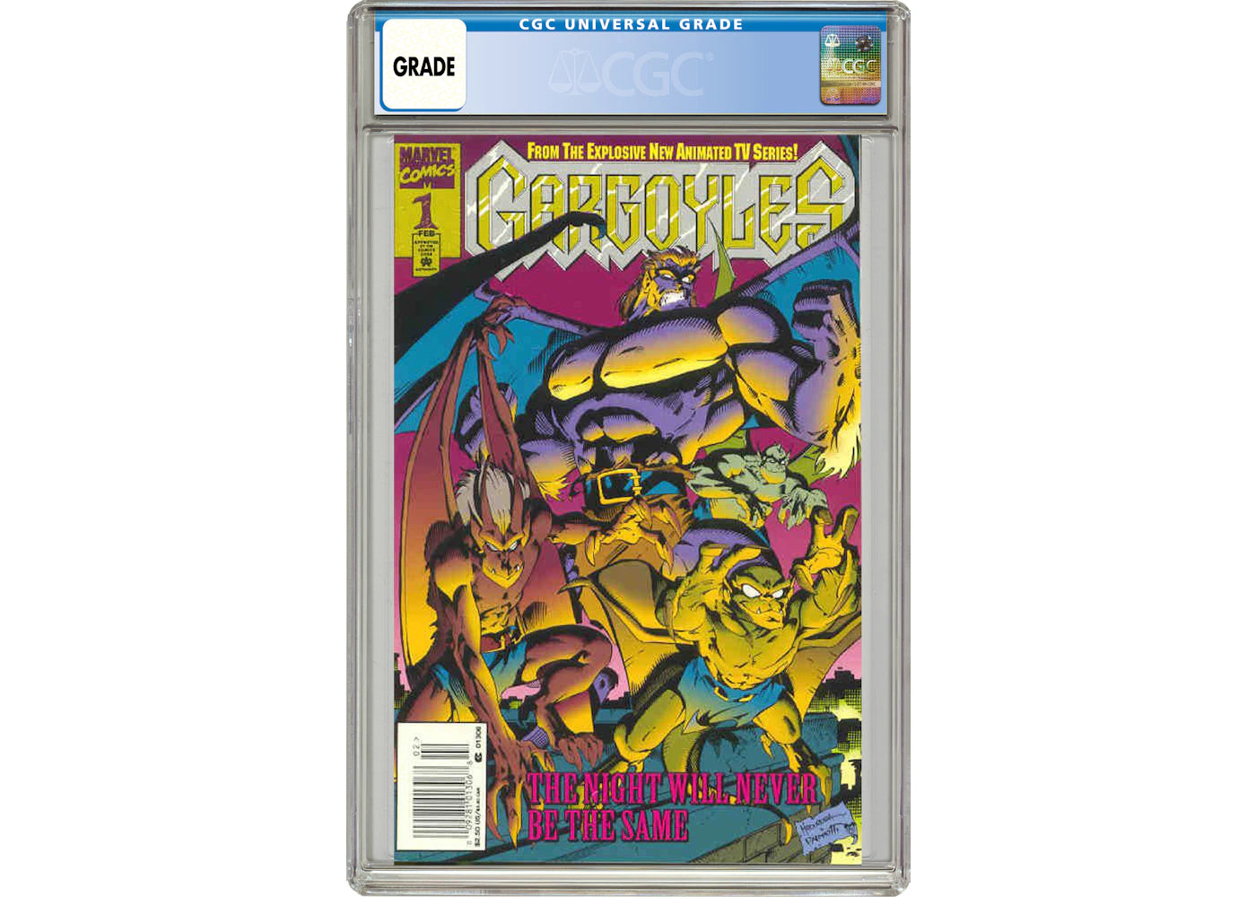 Marvel Gargoyles (1995 Marvel) #1 Comic Book CGC Graded