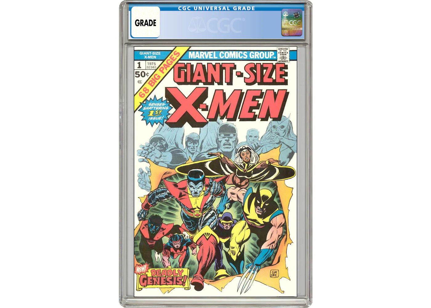 Marvel Giant Size X-Men #1 Comic Book CGC Graded