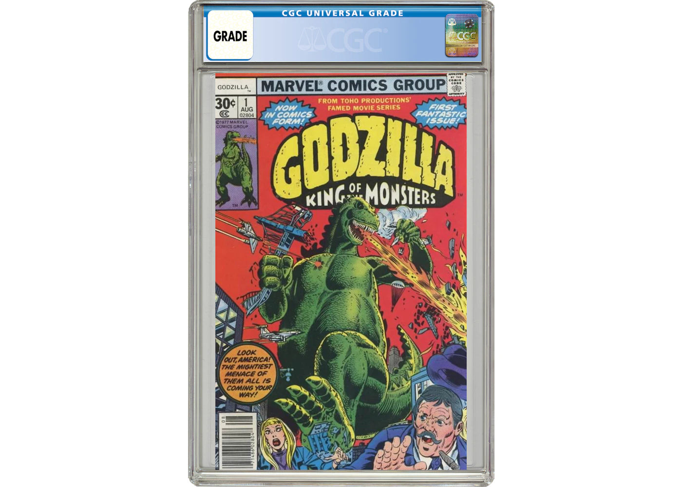 Marvel Godzilla #1 Comic Book CGC Graded