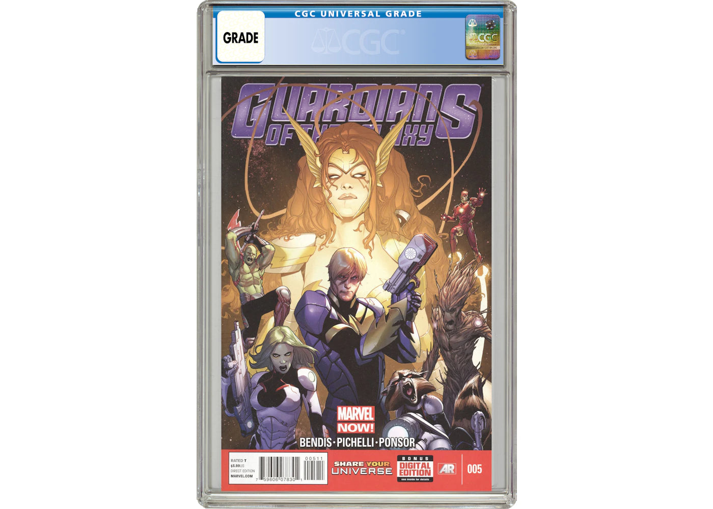 Marvel Guardians of the Galaxy (2013 3rd Series) #5A Comic Book CGC Graded