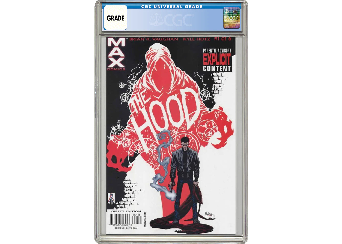 Marvel Hood (2002 Marvel) #1 Comic Book CGC Graded