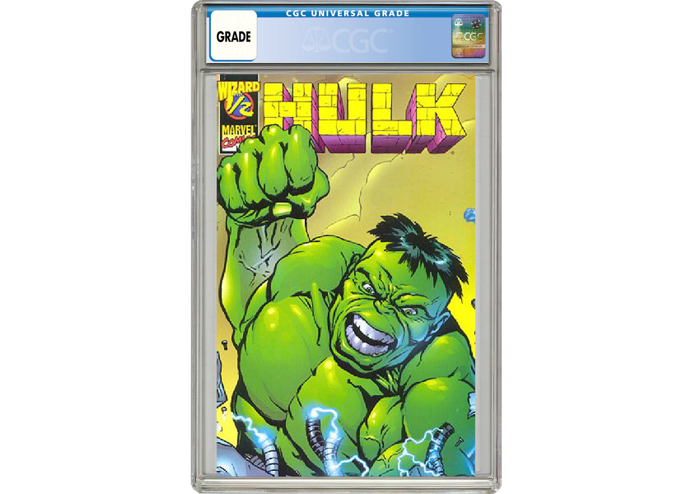 Marvel Hulk (1999) Wizard #1/2 Comic Book CGC Graded
