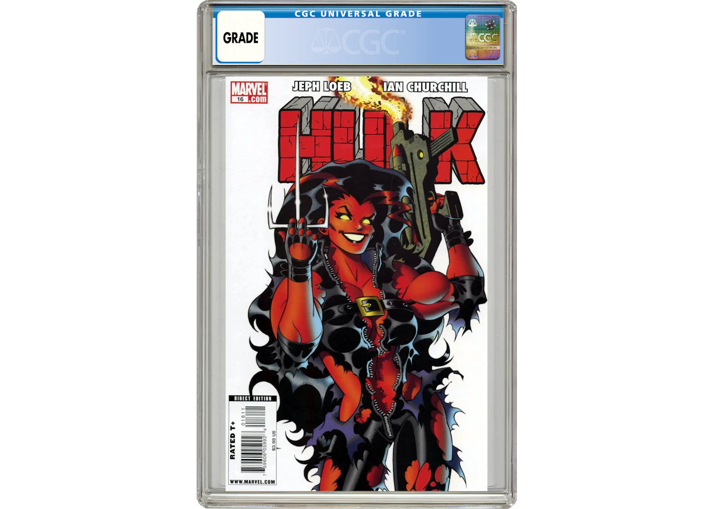 Marvel Hulk (2008 Marvel) #16A Comic Book CGC Graded
