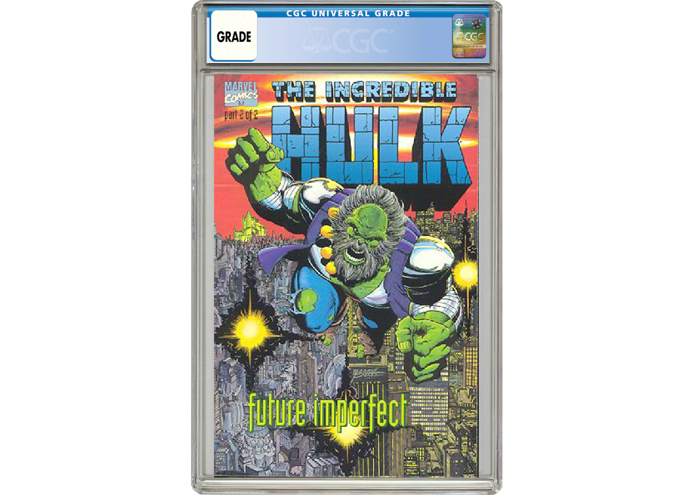 Marvel Hulk Future Imperfect (1992) #2 Comic Book CGC Graded