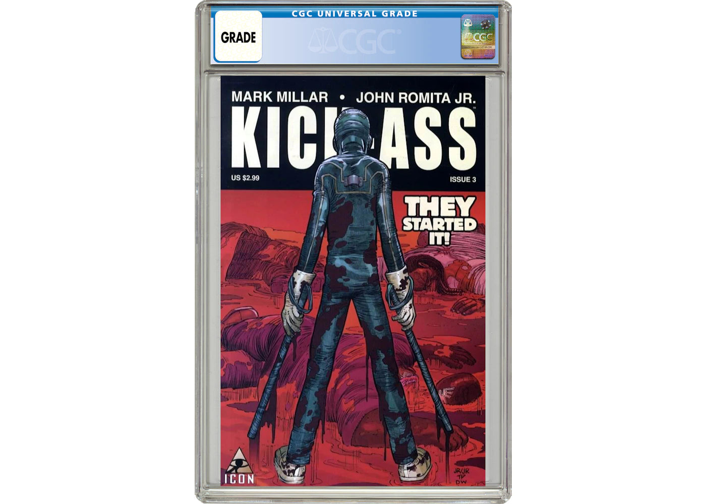 Marvel/Icon Kick-Ass (2008 Marvel/Icon) #3A Comic Book CGC Graded