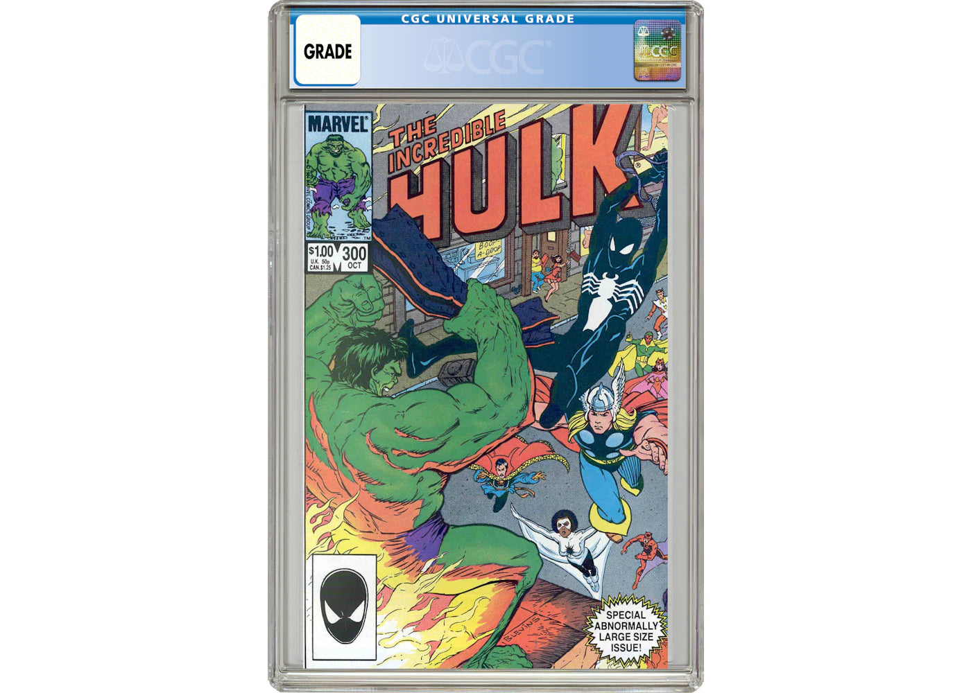 Marvel Incredible Hulk (1962 Marvel 1st Series) #300 Comic Book CGC Graded