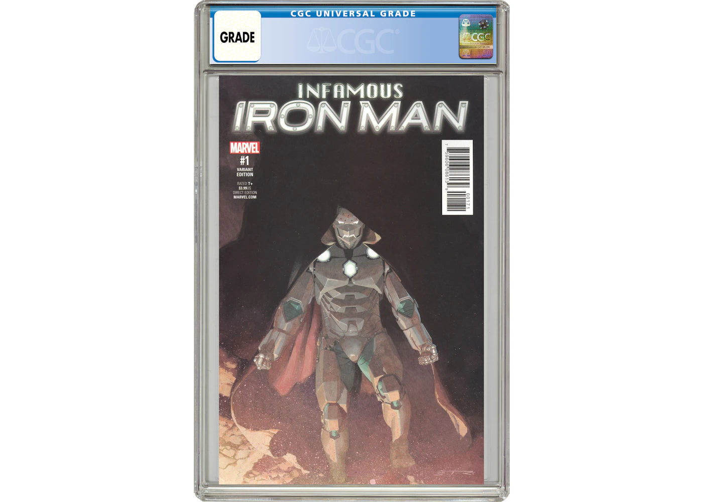 Marvel Infamous Iron Man (2016) Now #1B Comic Book CGC Graded