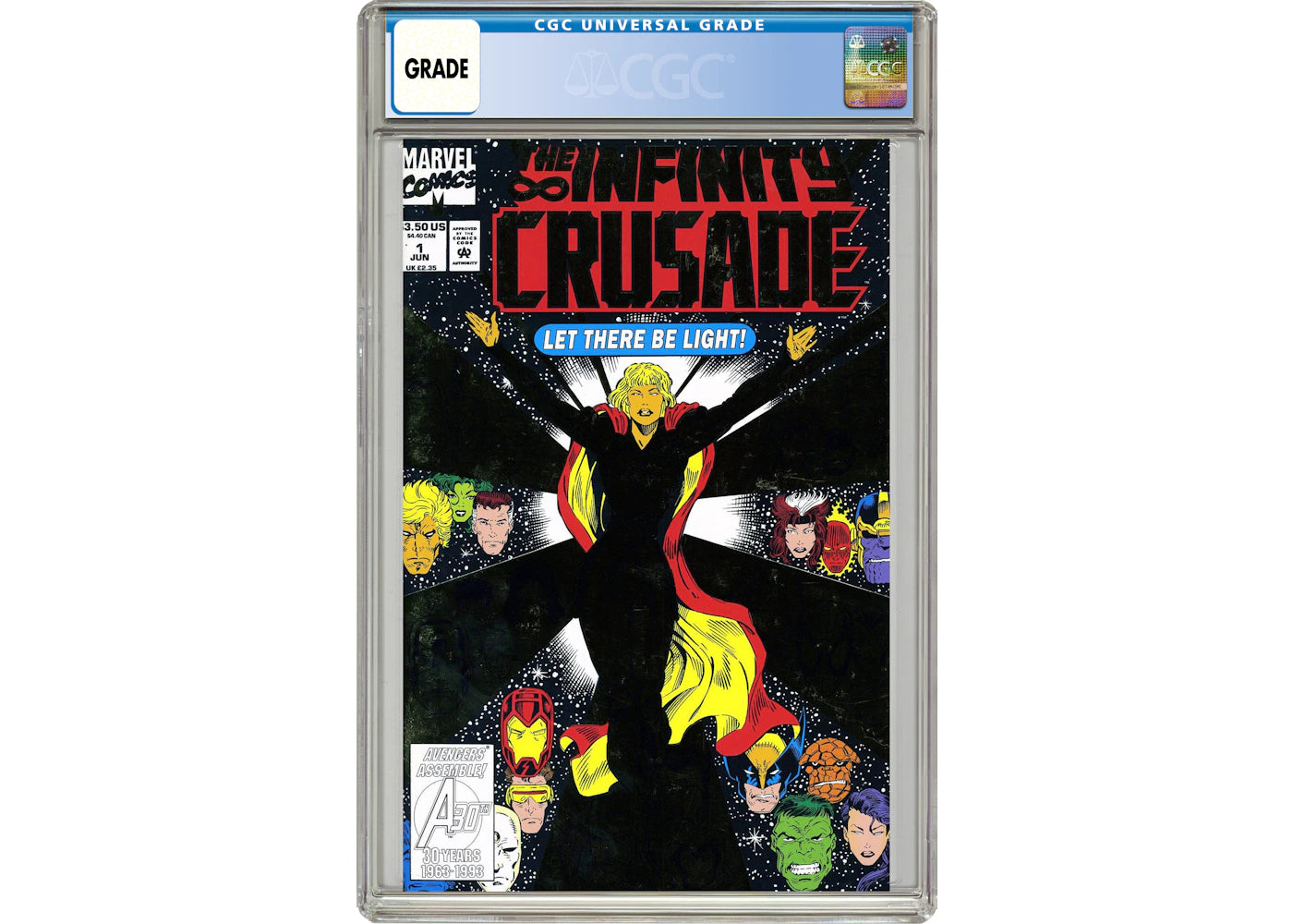 Marvel Infinity Crusade (1993 Marvel) #1A Comic Book CGC Graded