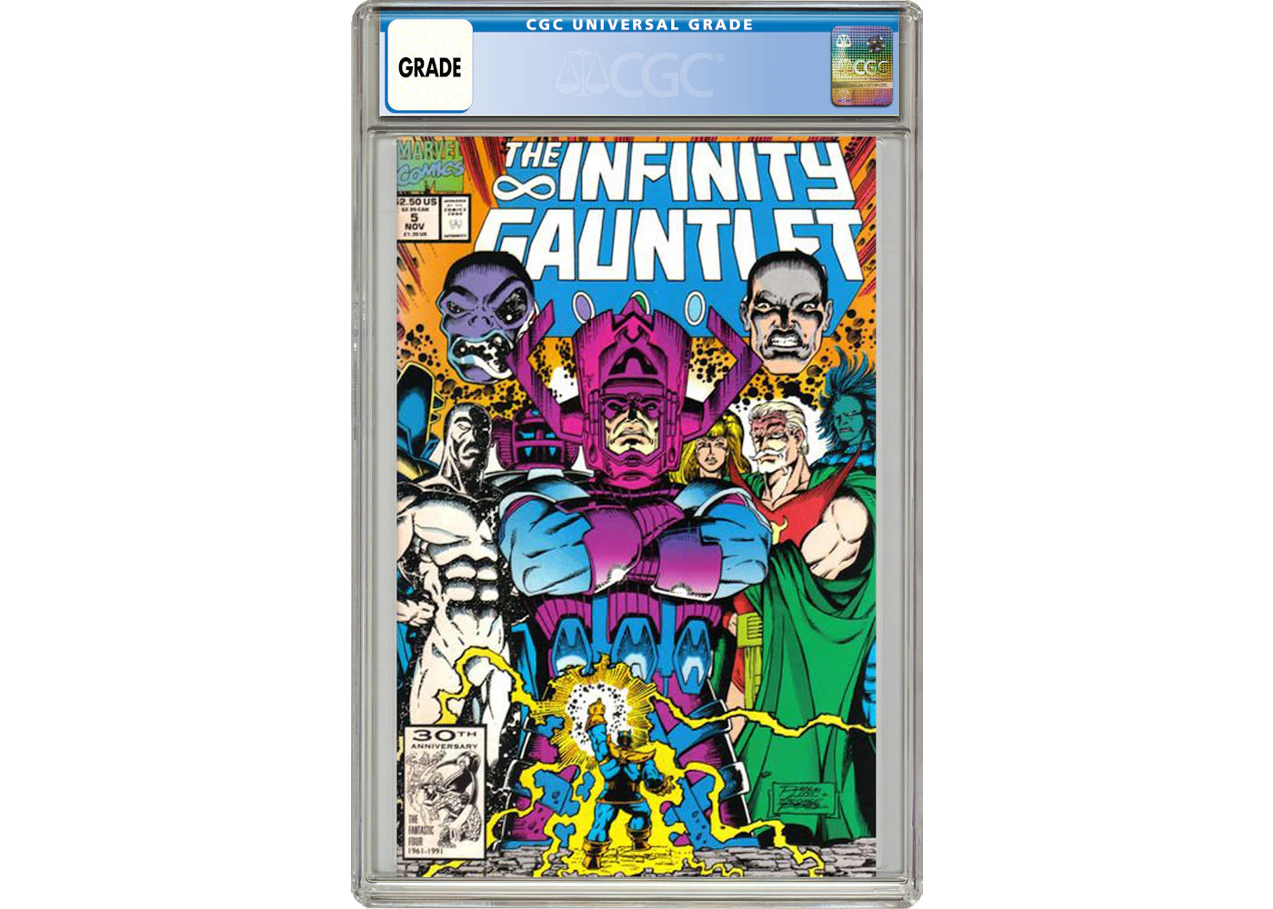 Marvel Infinity Gauntlet (1991) #5 Comic Book CGC Graded
