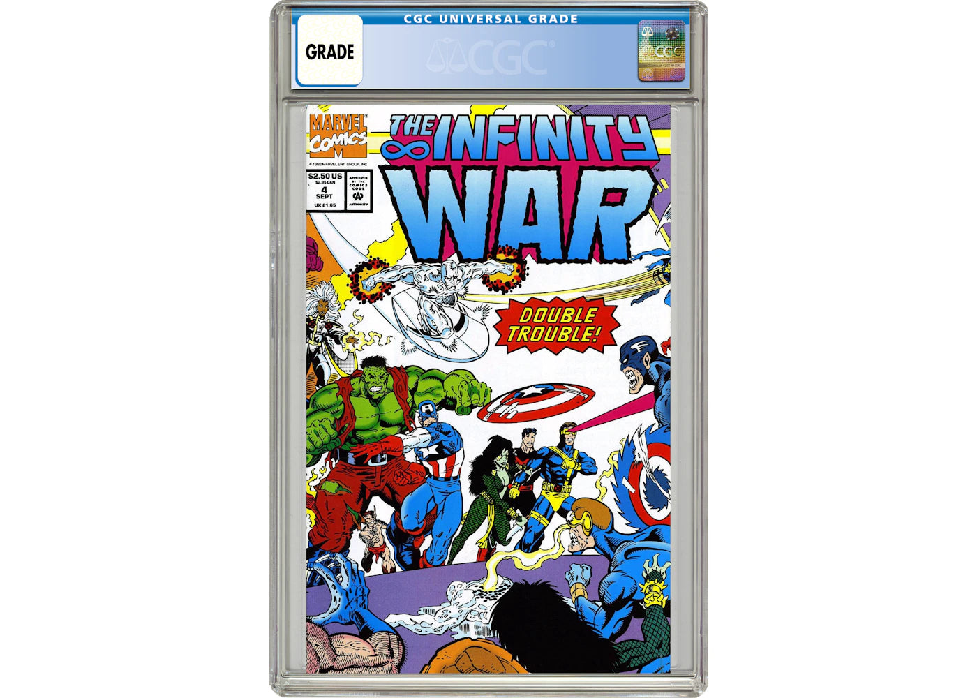 Marvel Infinity War (1992) #4 Comic Book CGC Graded