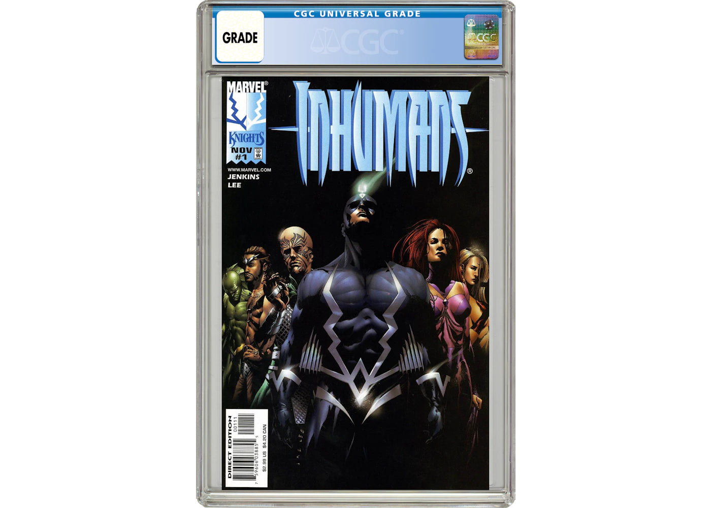 Marvel Inhumans (1998 2nd Series) #1A Comic Book CGC Graded