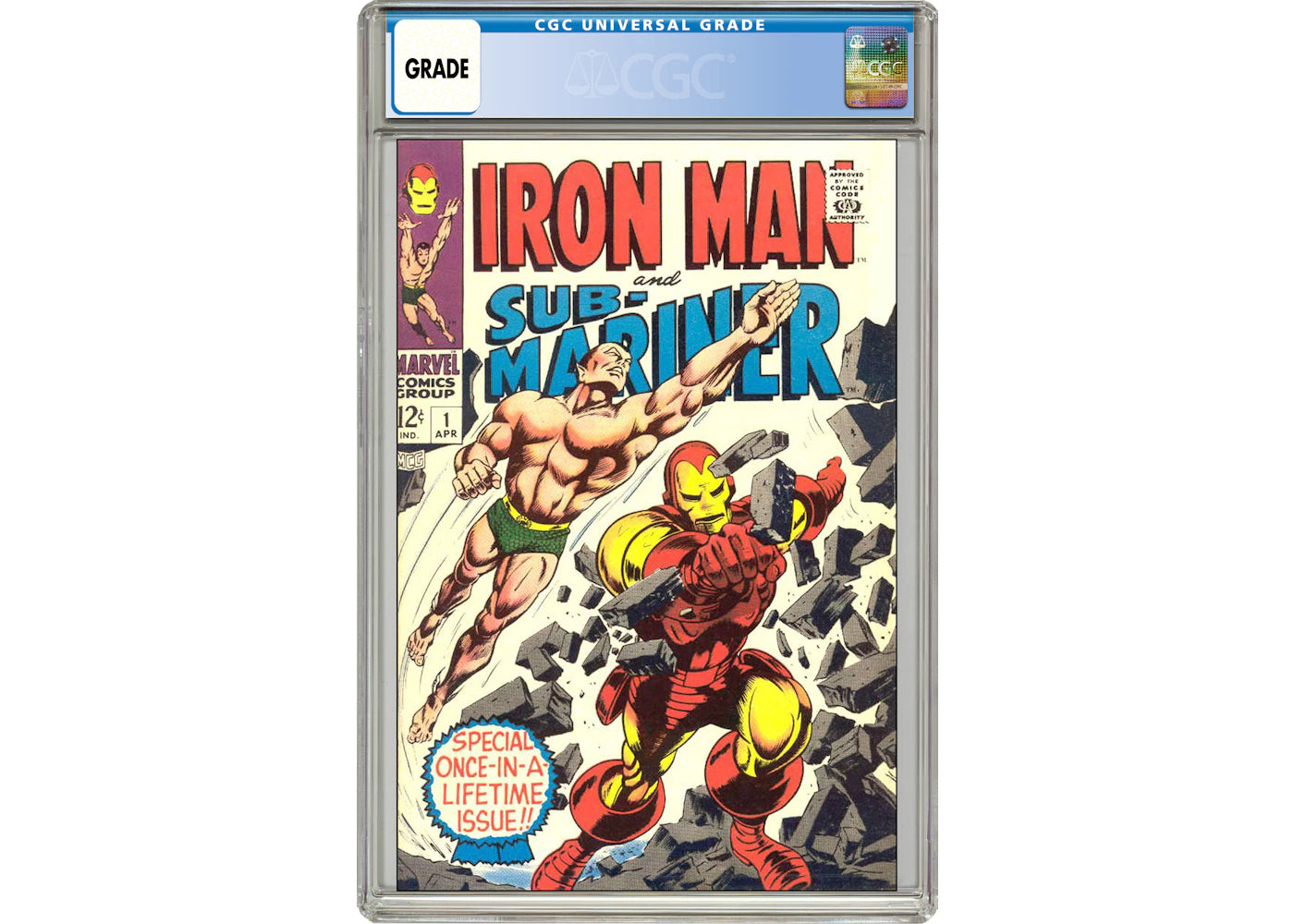 Marvel Iron Man and Sub-Mariner #1 Comic Book CGC Graded