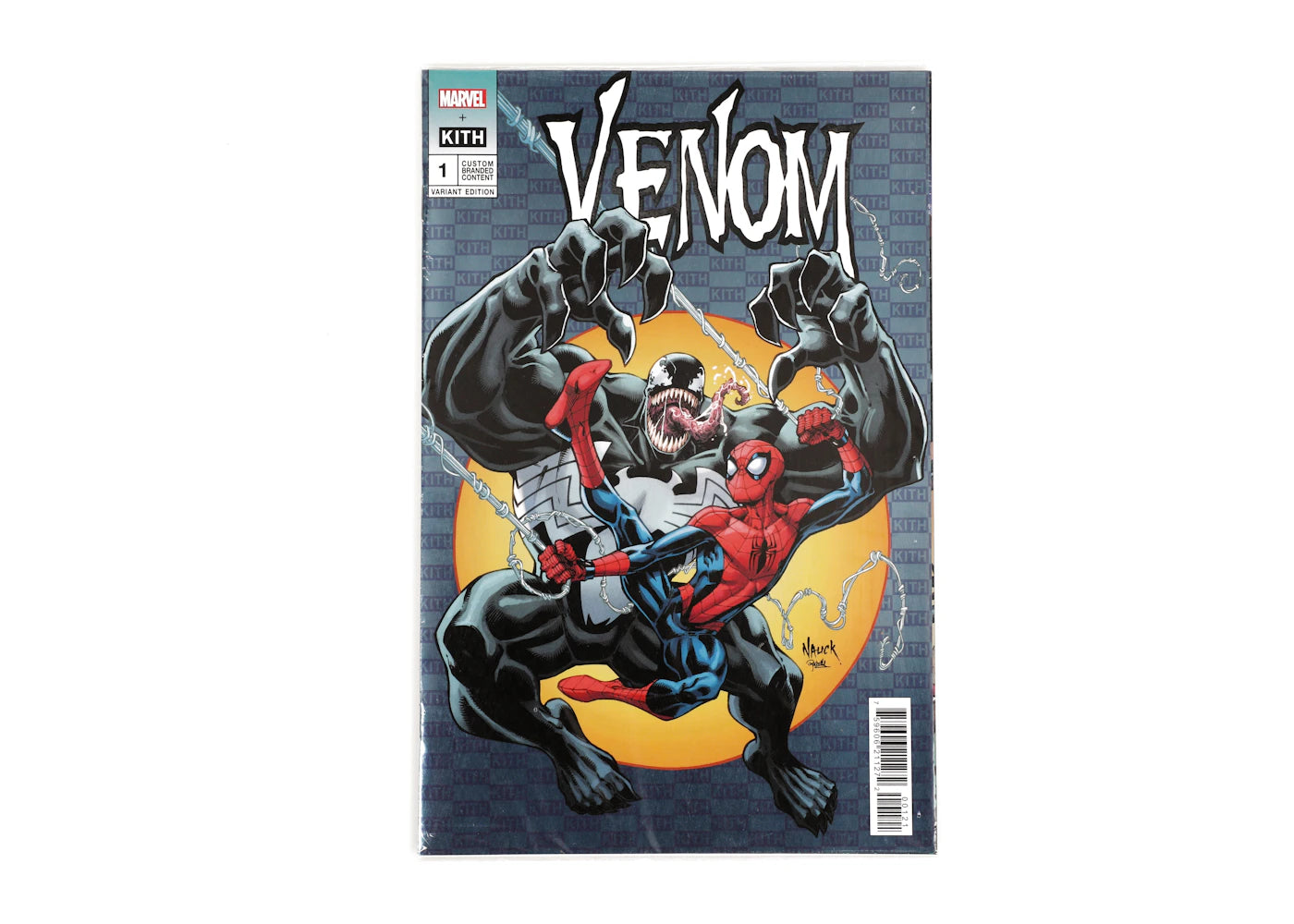 Marvel Kith #3 Venom Variant Cover Comic Book Blue