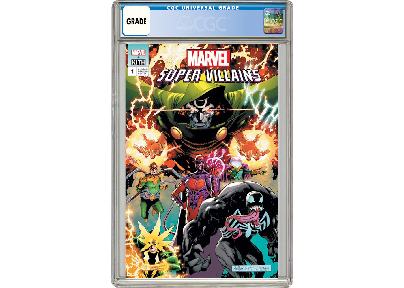 Marvel Kith Super Villains #1 Comic Book CGC Graded