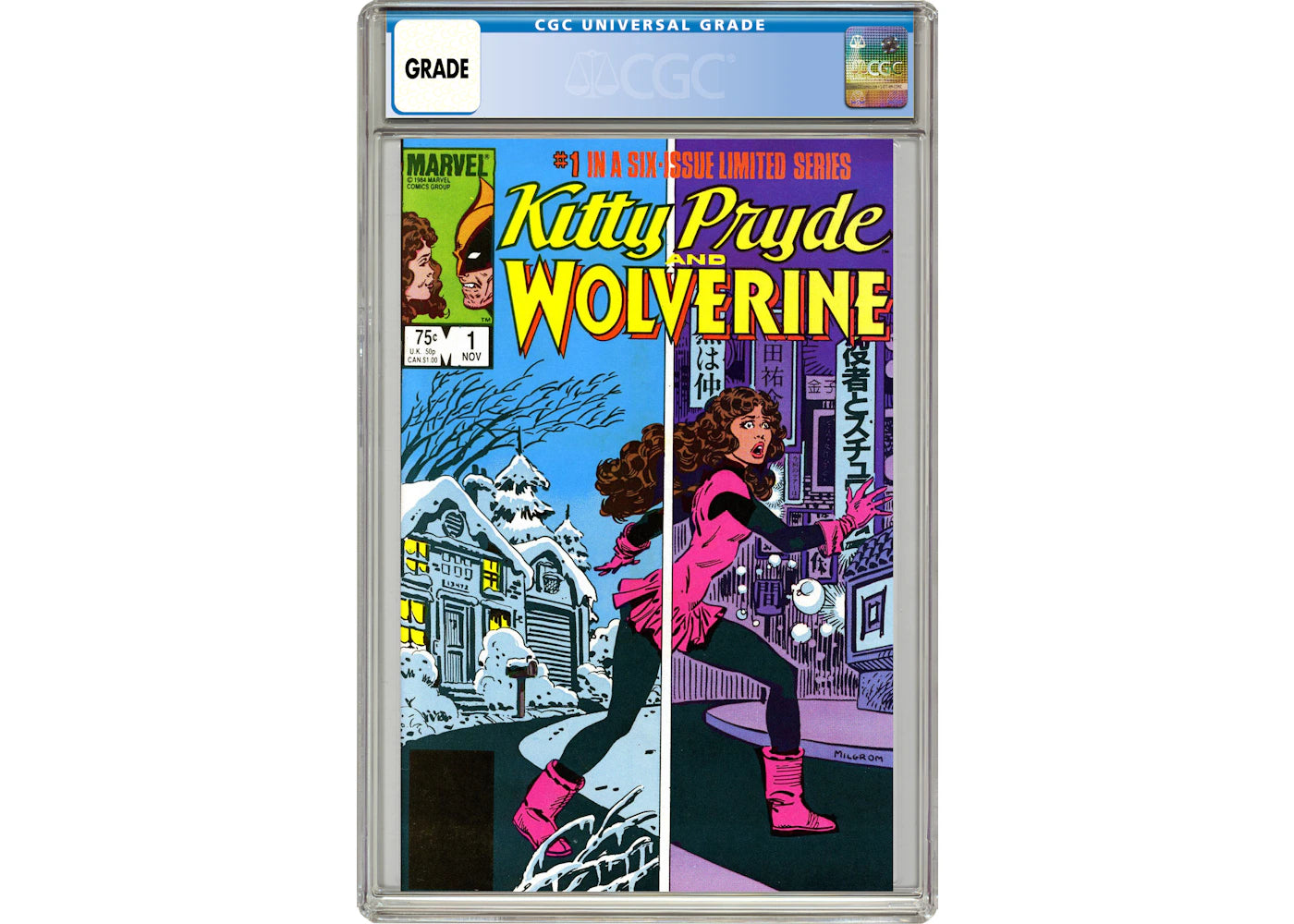 Marvel Kitty Pryde and Wolverine (1984) #1 Comic Book CGC Graded