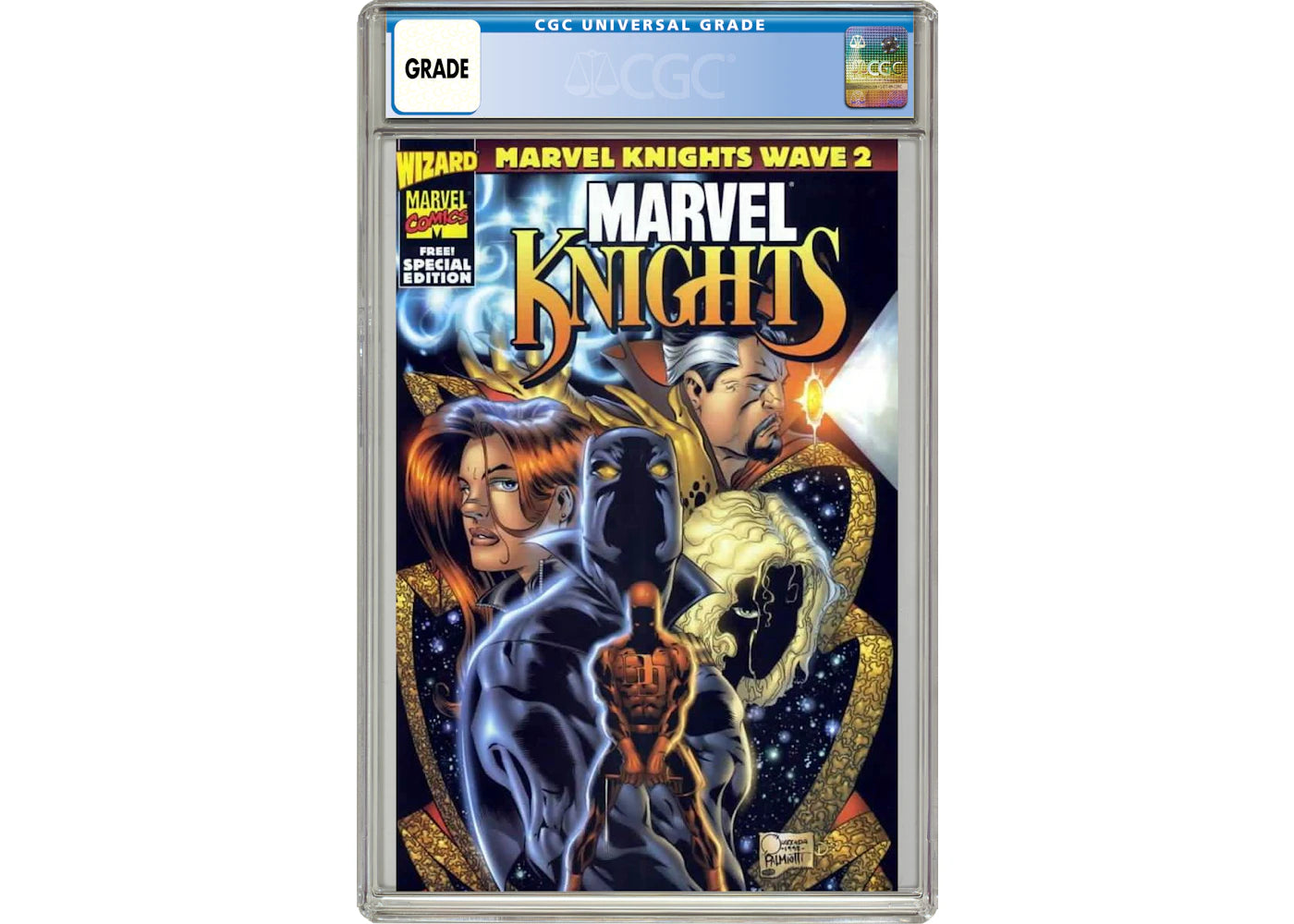 Marvel Knights Wave #2 Sketchbook (1998) #0 Comic Book CGC Graded