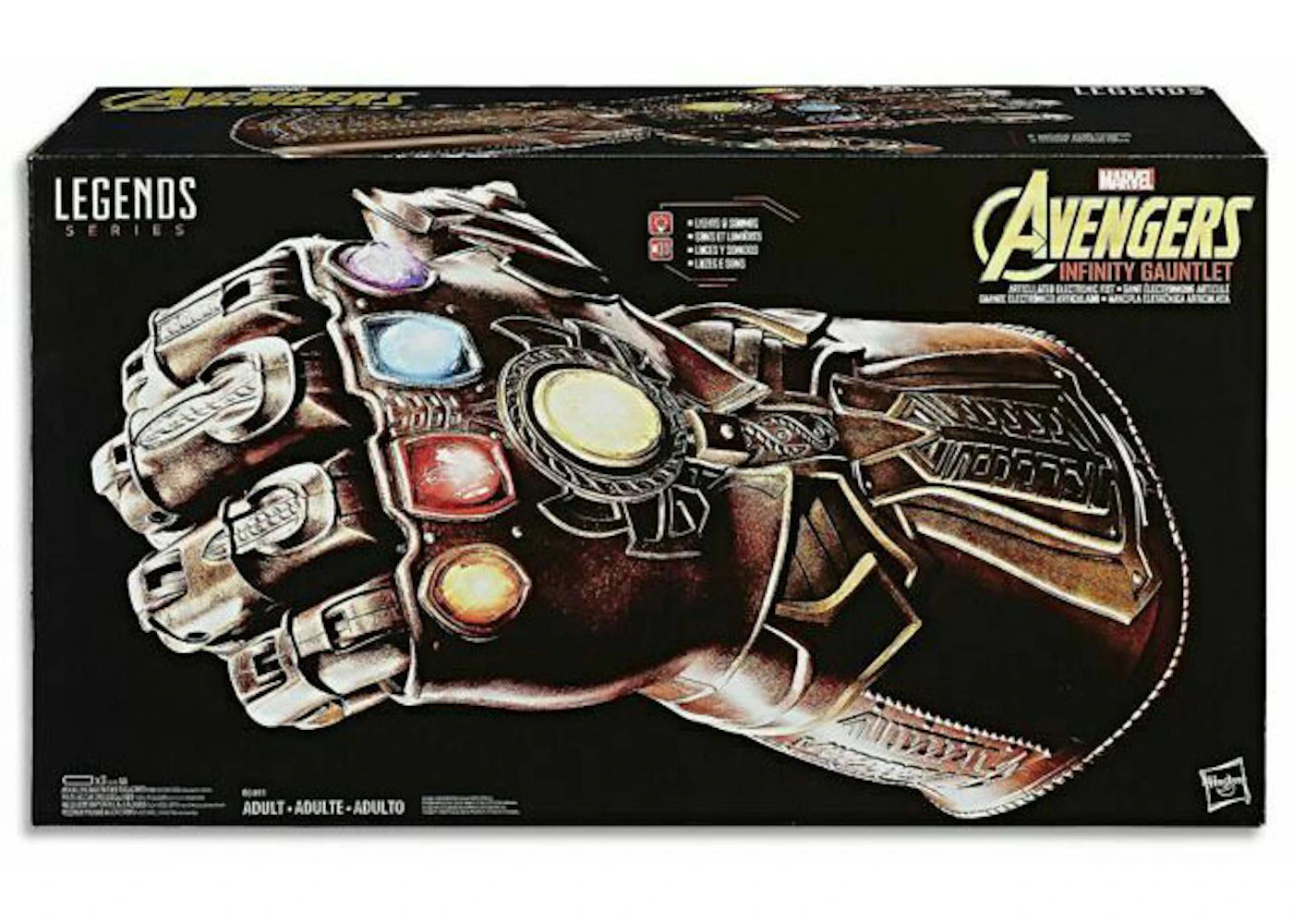 Marvel Legends Infinity Gauntlet Glove Gold