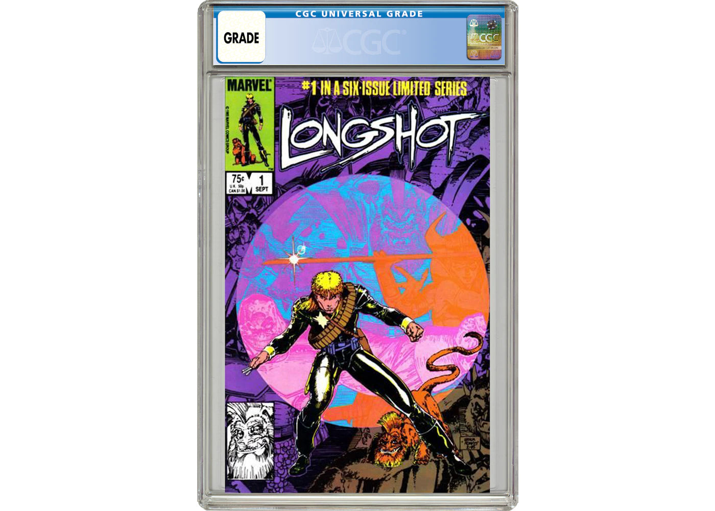 Marvel Longshot #1 Comic Book CGC Graded