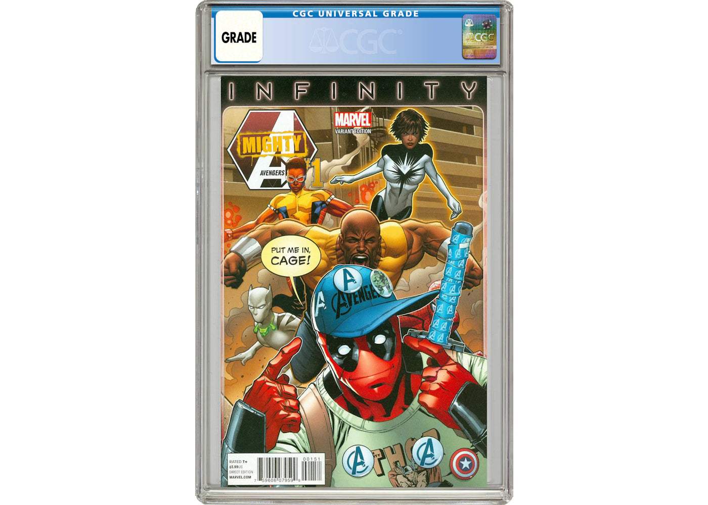 Marvel Mighty Avengers (2013) #1I Comic Book CGC Graded