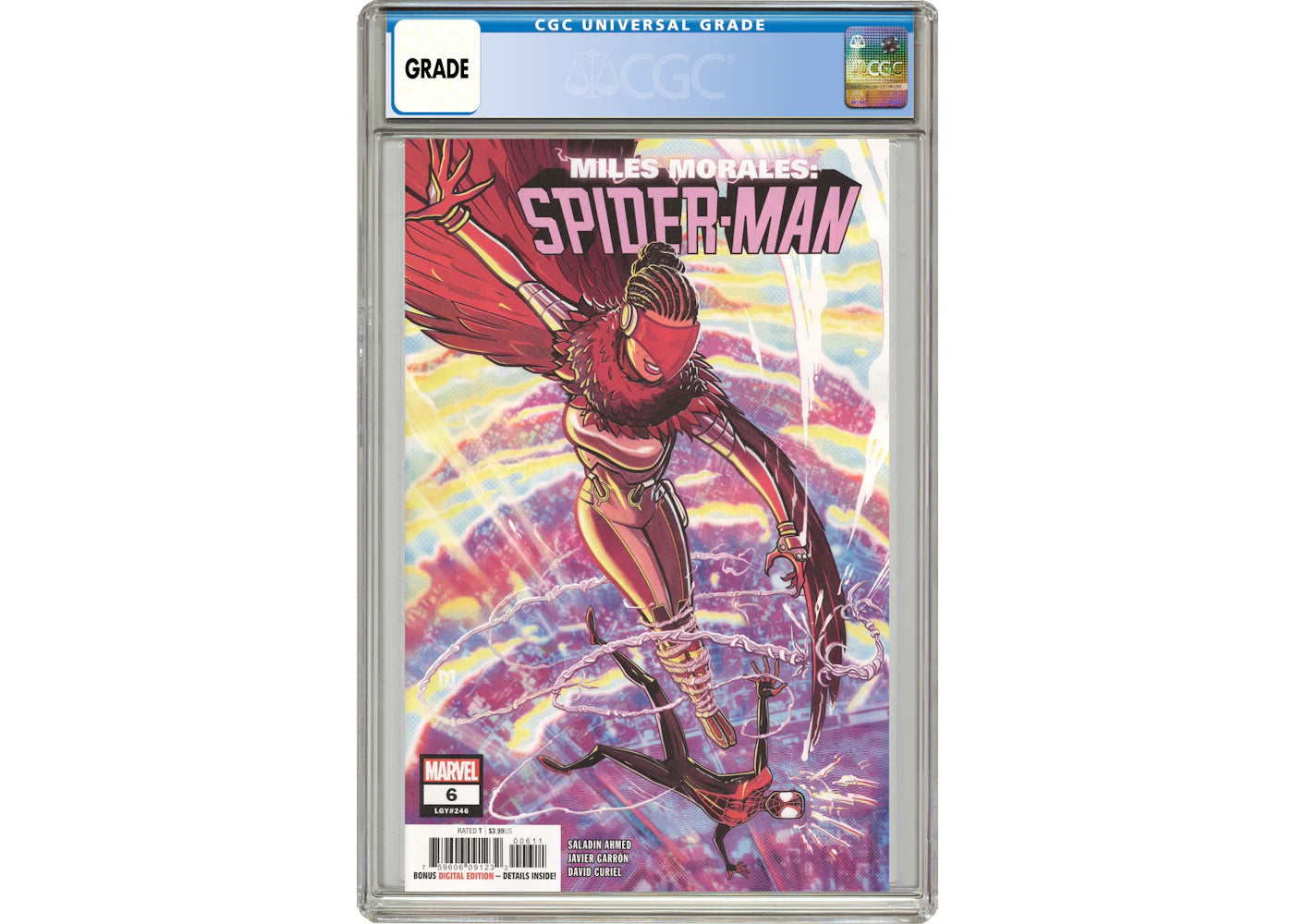 Marvel Miles Morales Spider-Man (2019 Marvel) #6A Comic Book CGC Graded