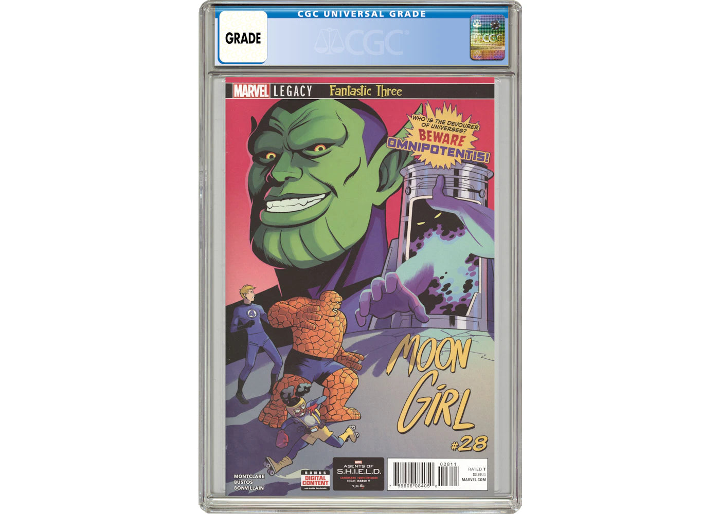 Marvel Moon Girl and Devil Dinosaur (2015) #28 Comic Book CGC Graded