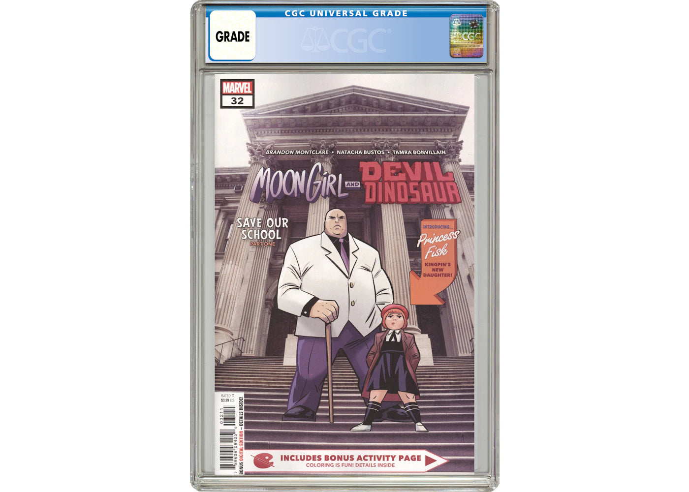 Marvel Moon Girl and Devil Dinosaur (2015) #32A Comic Book CGC Graded