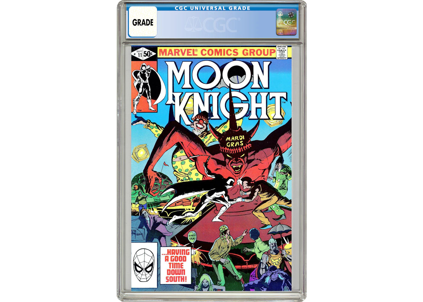 Marvel Moon Knight (1980 1st Series) #11 Comic Book CGC Graded