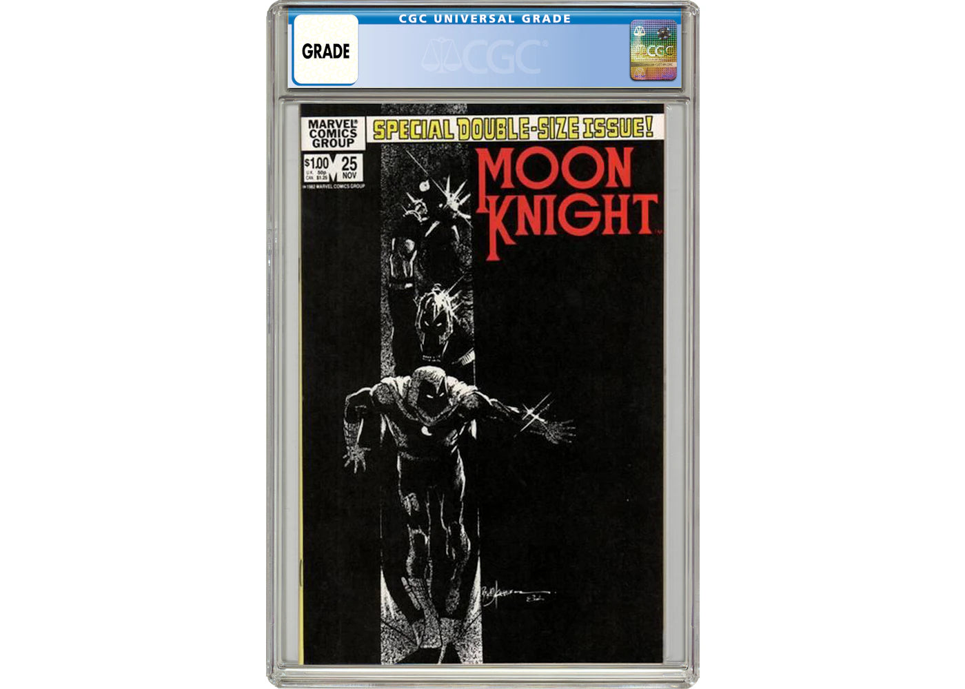 Marvel Moon Knight (1980 1st Series) #25 Comic Book CGC Graded