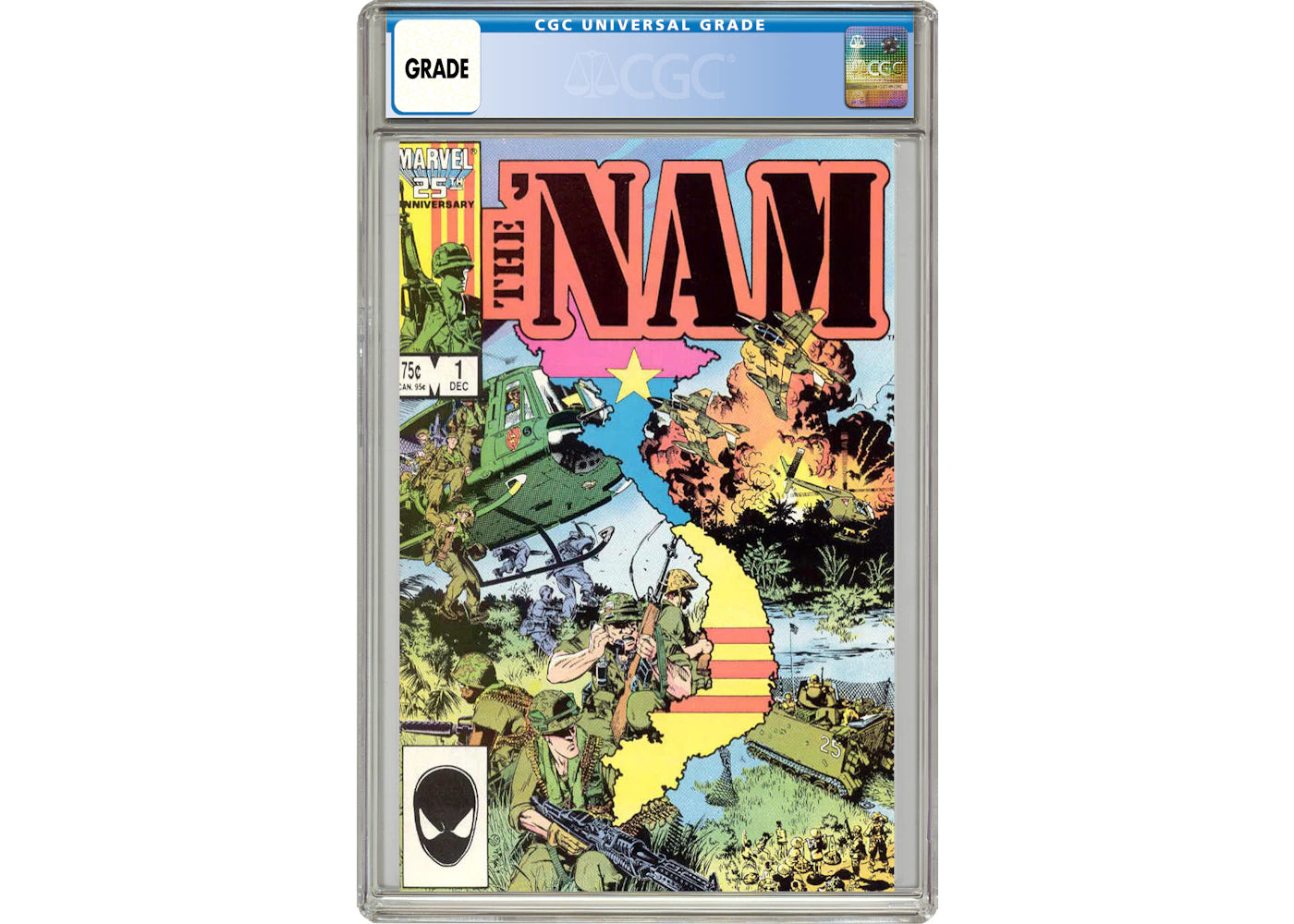 Marvel Nam (1986) #1A Comic Book CGC Graded