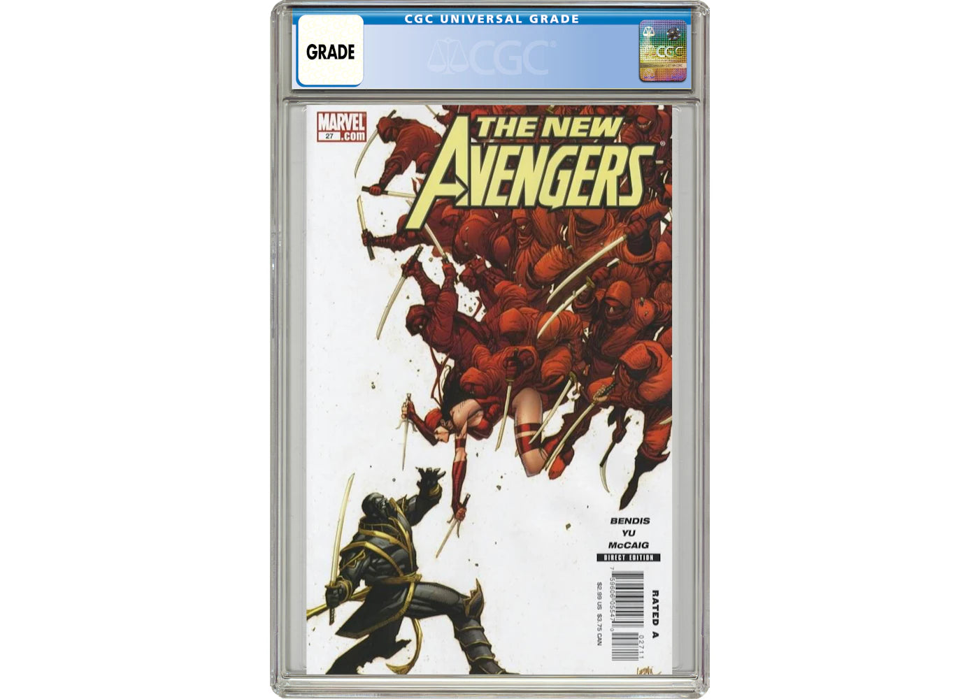 Marvel New Avengers (2005 1st Series) #27A Comic Book CGC Graded