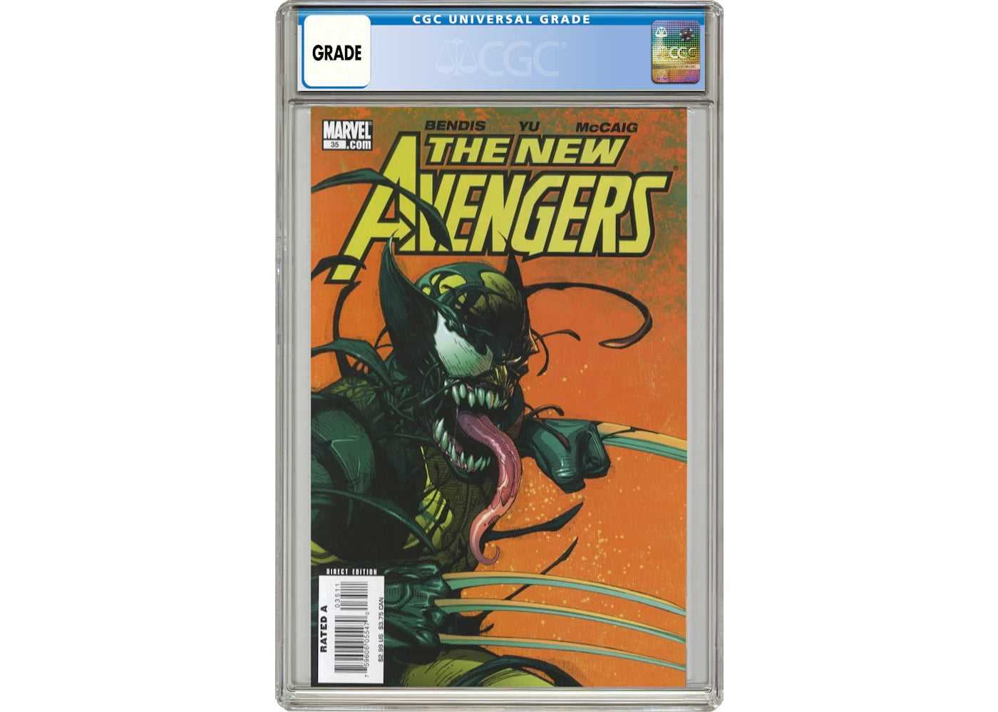 Marvel New Avengers (2005 1st Series) #35 Comic Book CGC Graded