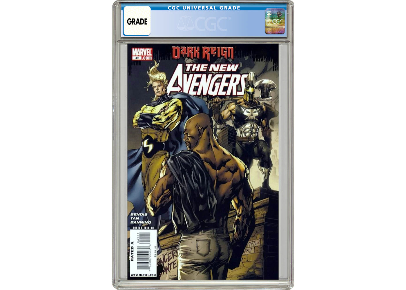Marvel New Avengers (2005 1st Series) #49A Comic Book CGC Graded